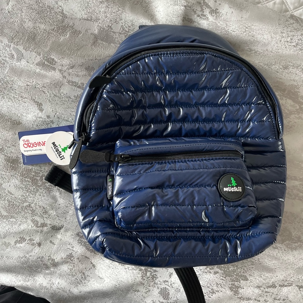 Blue Mini Backpack - image 1